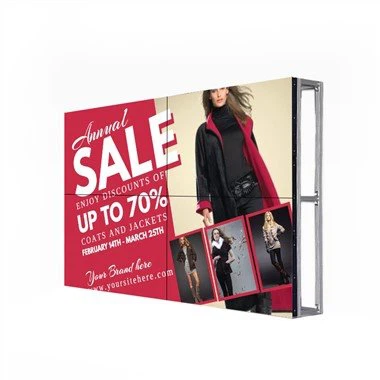 Wyświetlacz ściany wideo LCD